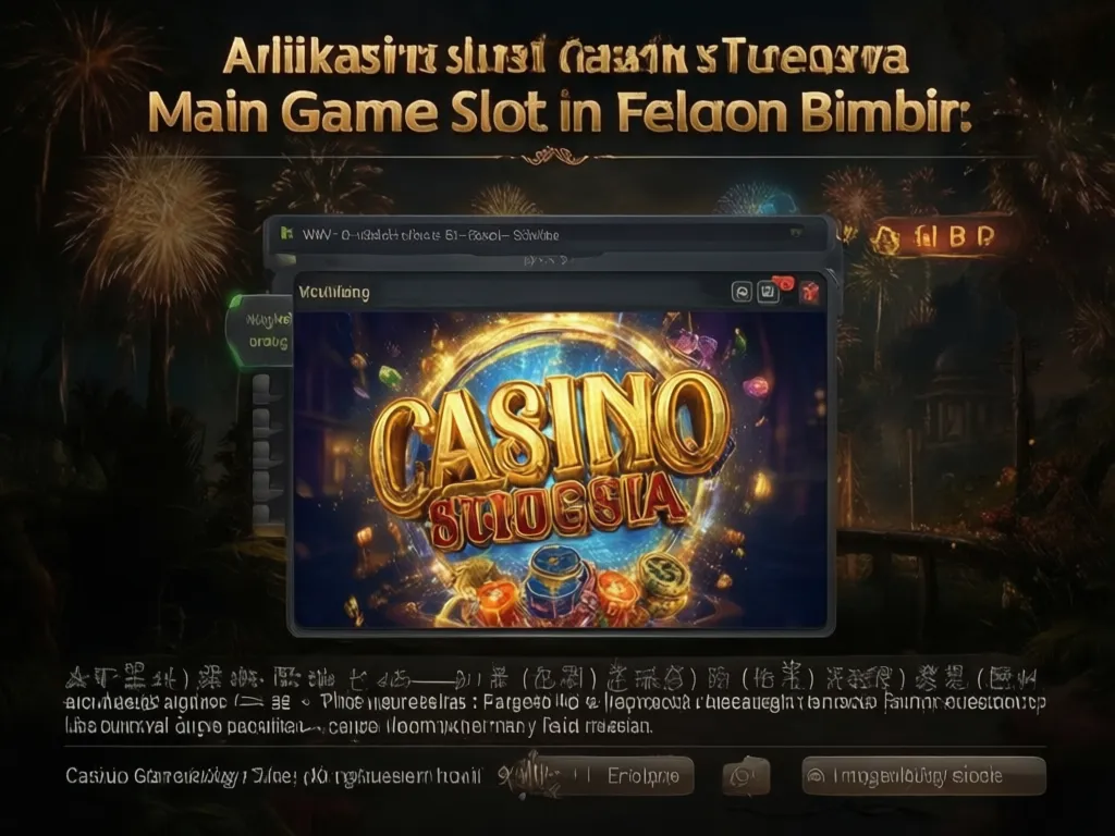 Aplikasi Slot