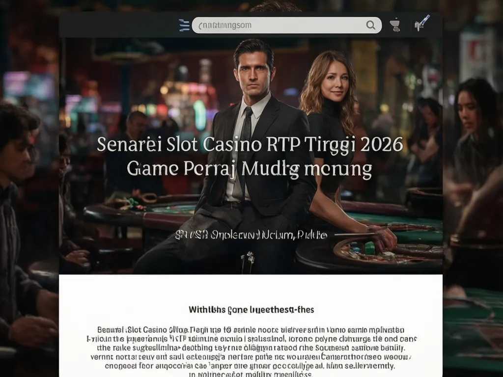 Slot RTP Tinggi